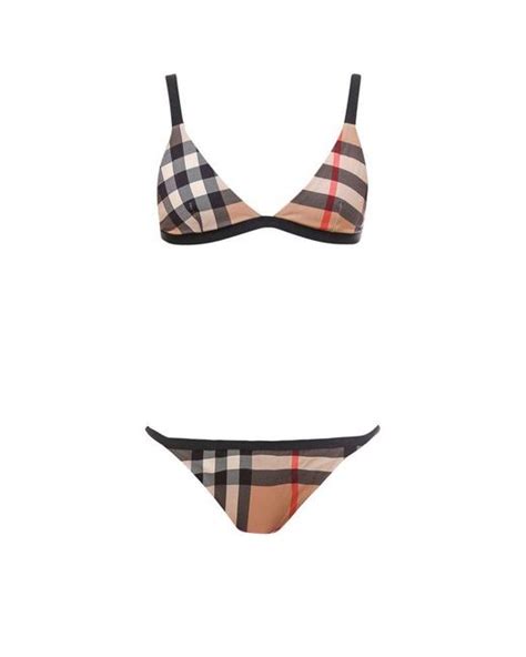 white burberry bikini|women's burberry swimsuit.